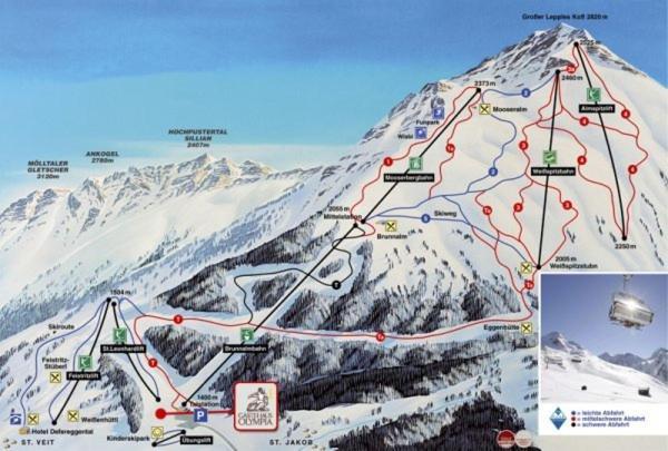 Olympia Privathotel Garni Санкт-Якоб-ін-Деферегген Екстер'єр фото